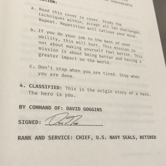 Can't Hurt Me: Master Your Mind and Defy the Odds Book - Picture 7 of 9